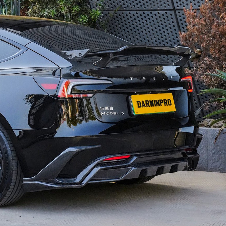 IMP Design Tesla Model 3 Highland RWD AWD Carbon Fiber Lilith Wing Aftermarket Carbon Fiber Part / Bodykit - Robot Bodykits