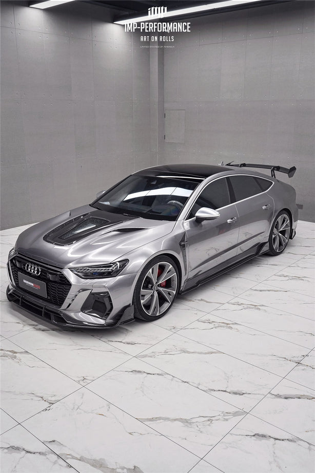 iMP Performance 2019 - 2025 Audi RS6 Avant C8 & RS7 C8 Quattro Body Kit Aftermarket Carbon Fiber Part / Bodykit - Robot Bodykits