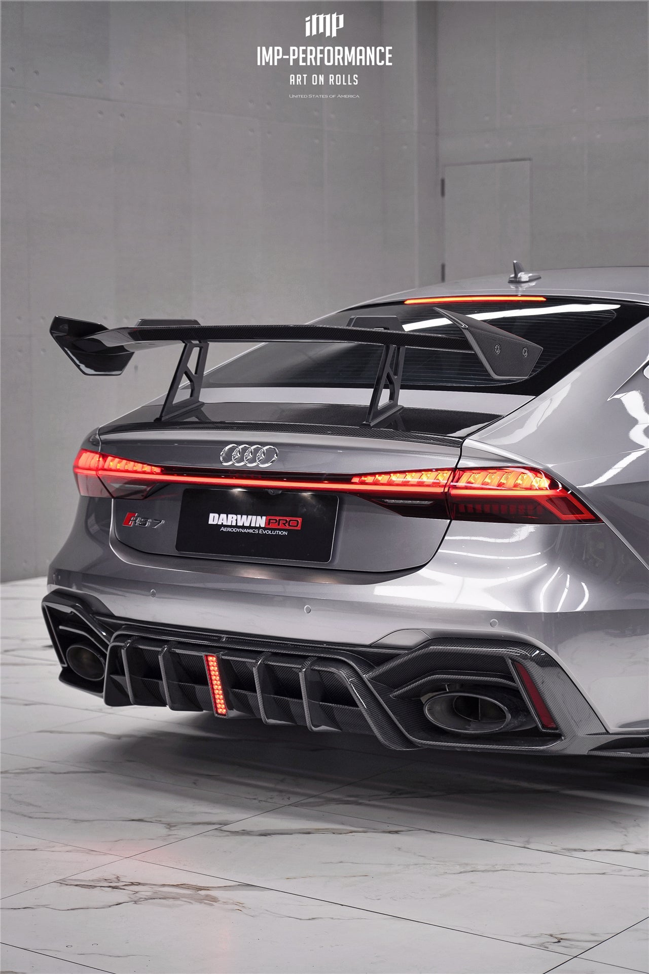 iMP Performance 2019 - 2025 Audi RS6 Avant C8 & RS7 C8 Quattro Body Kit Aftermarket Carbon Fiber Part / Bodykit - Robot Bodykits