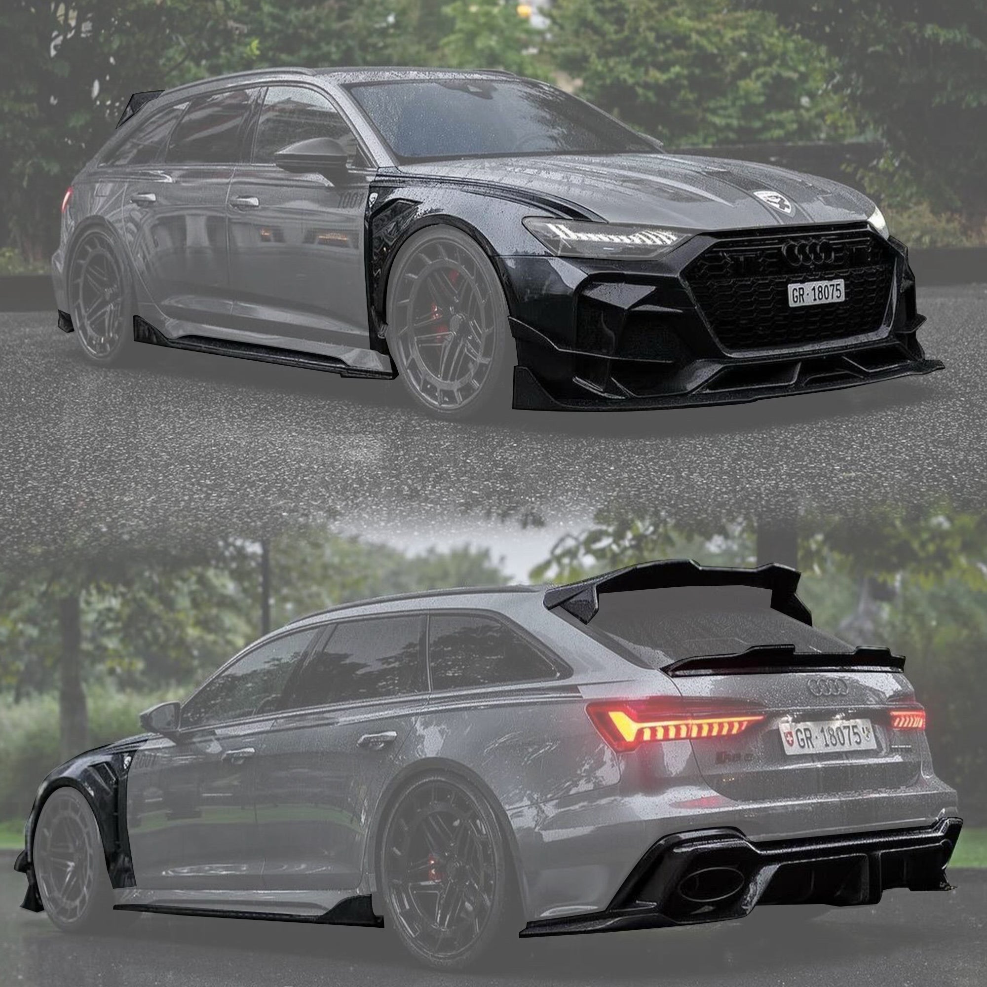iMP Performance / DarwinPro 2019-2025 Audi RS6 C8 Quattro Full Partial Carbon Body Kit Aftermarket Carbon Fiber Part / Bodykit - Robot Bodykits