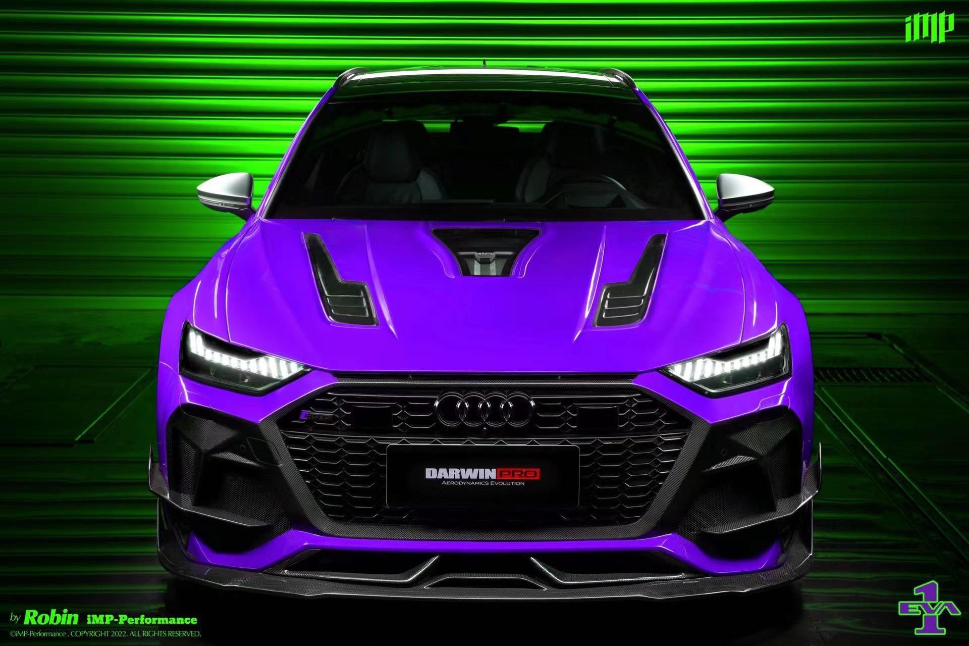 iMP Performance / DarwinPro 2019-2025 Audi RS6 C8 Quattro Full Partial Carbon Body Kit Aftermarket Carbon Fiber Part / Bodykit - Robot Bodykits