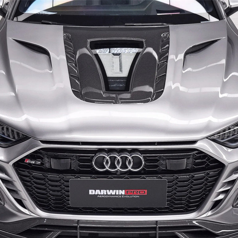 iMP Performance2019 - 2025 Audi RS7 A7 S7 C8 Quattro IMP Performance Hood Type 1 Aftermarket Carbon Fiber Part / Bodykit - Robot Bodykits