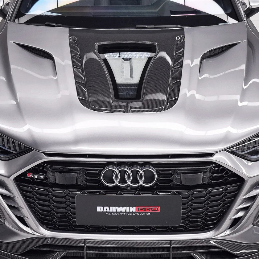 iMP Performance2019 - 2025 Audi RS7 A7 S7 C8 Quattro IMP Performance Hood Type 1 Aftermarket Carbon Fiber Part / Bodykit - Robot Bodykits