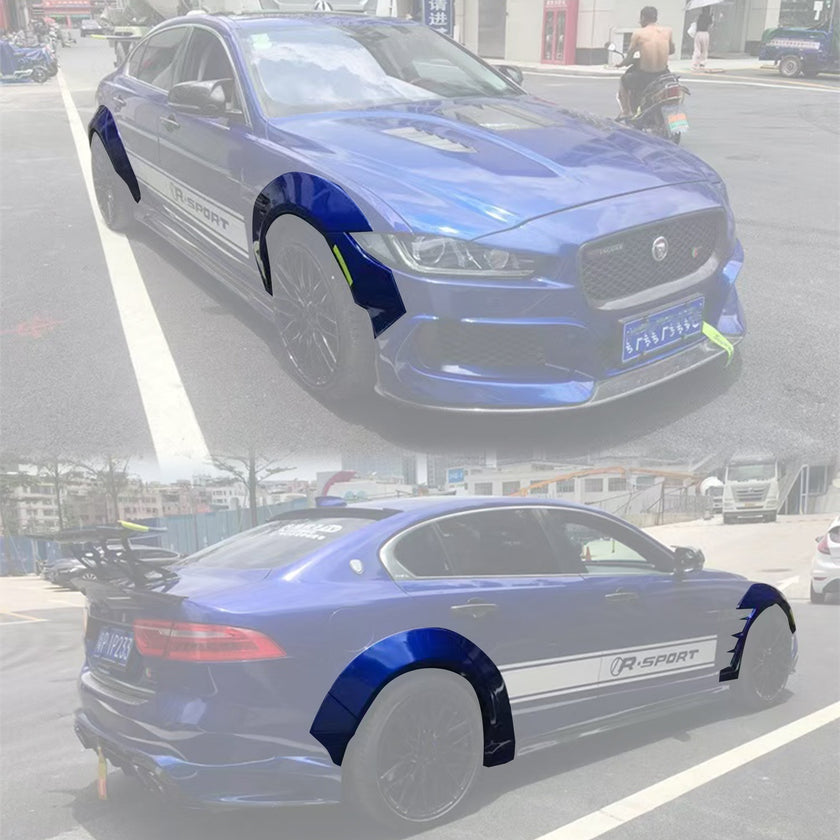Jaguar XE 2015–2019 FRP Widebody Kit Aftermarket Carbon Fiber Part / Bodykit - Robot Bodykits
