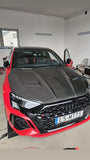 Audi RS3 8Y Paktechz Design Carbon Fiber Hood (Audi RS3 8Y Sportback/Saloon/Sedan)