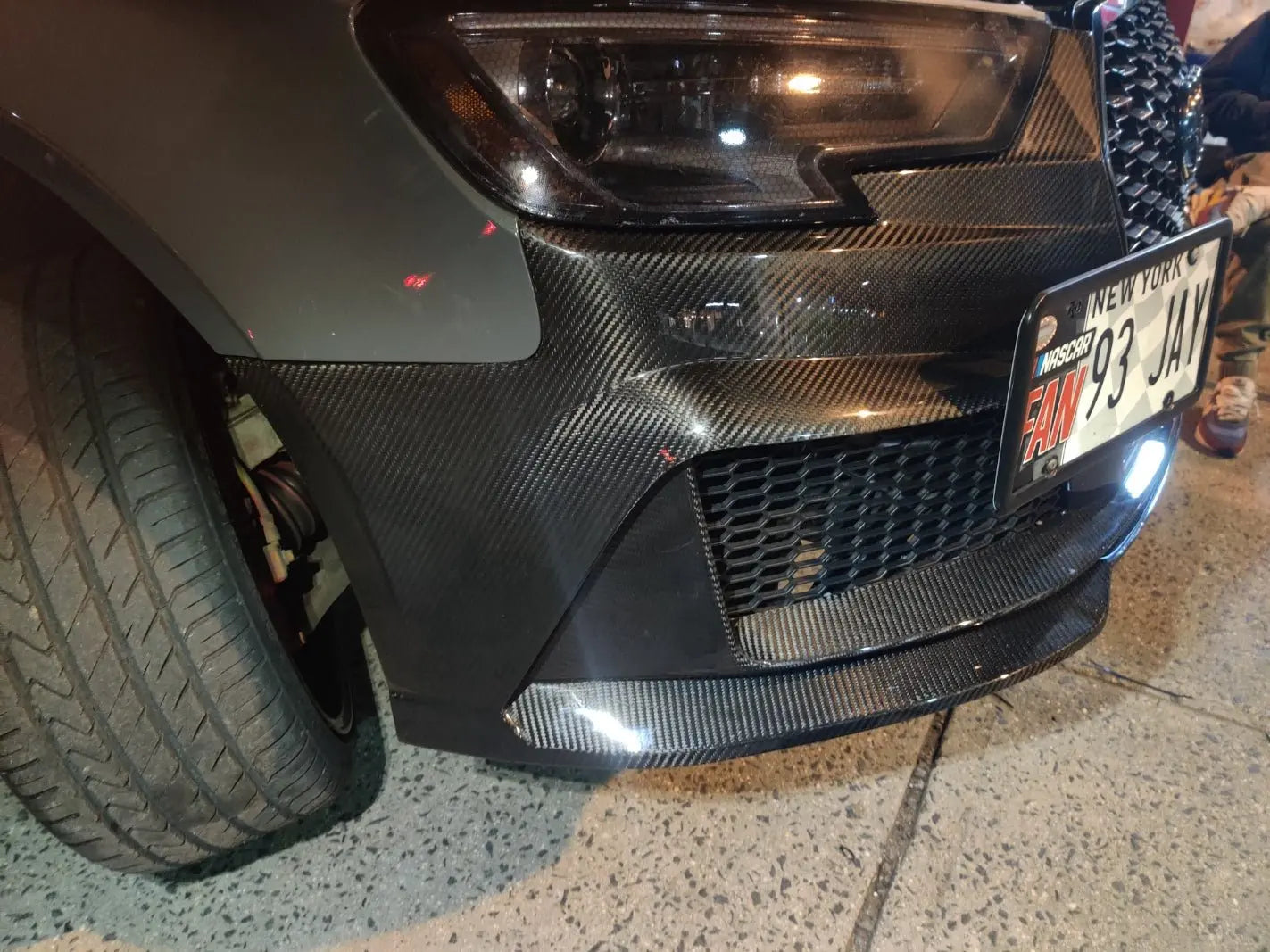 Karbel Carbon Dry Carbon Fiber RS3 Style Front Bumper for Audi A3 & A3 S Line & S3 2017-2020 8.5V