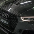Karbel Dry Carbon Fiber Double-sided Hood Bonnet for Audi RS3 2018-2020 & S3 A3 2014-2020