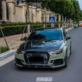 Karbel Dry Carbon Fiber Double-sided Hood Bonnet for Audi RS3 2018-2020 & S3 A3 2014-2020