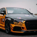 Karbel Dry Carbon Fiber Double-sided Hood Bonnet for Audi RS3 2018-2020 & S3 A3 2014-2020