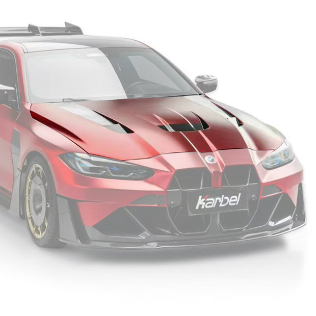 KARBEL - BMW M3 G80 G81 , BMW M4 G82 G83 Dry Carbon Fibre (Prepreg) Bonnet / Hood Aftermarket Carbon Fiber Part / Bodykit - Robot Bodykits