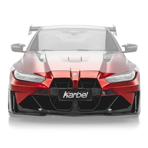 KARBEL - BMW M3 G80 M4 G82 Dry Carbon Fibre (Prepreg) Front Bumper Aftermarket Carbon Fiber Part / Bodykit - Robot Bodykits