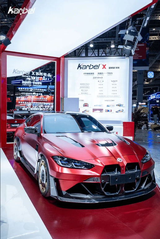 KARBEL - BMW M3 G80 M4 G82 Dry Carbon Fibre (Prepreg) Front Bumper Aftermarket Carbon Fiber Part / Bodykit - Robot Bodykits