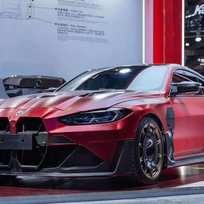 KARBEL - BMW M3 G80 M4 G82 Dry Carbon Fibre (Prepreg) Front Bumper Aftermarket Carbon Fiber Part / Bodykit - Robot Bodykits