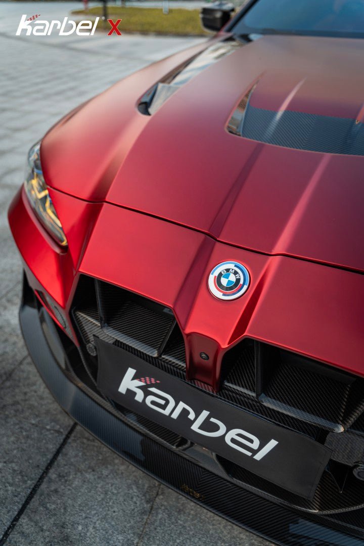 KARBEL - BMW M3 G80 M4 G82 Dry Carbon Fibre (Prepreg) Front Bumper Aftermarket Carbon Fiber Part / Bodykit - Robot Bodykits