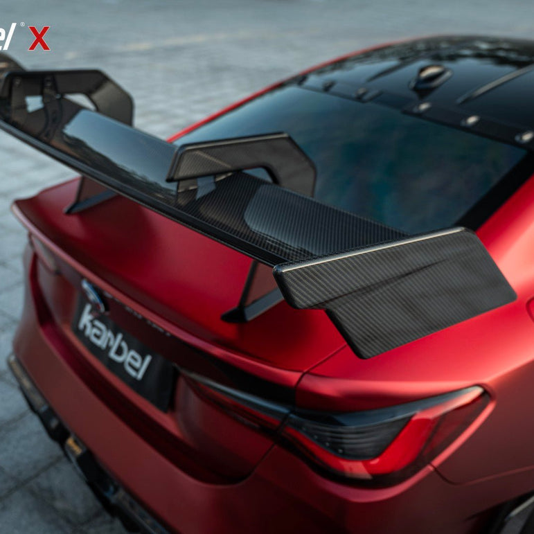 KARBEL - BMW M4 G82 2021 - ON 4 Series G22 M440i 430i 2020 - ON Dry Carbon Fibre (Prepreg) Rear Spoiler Aftermarket Carbon Fiber Part / Bodykit - Robot Bodykits