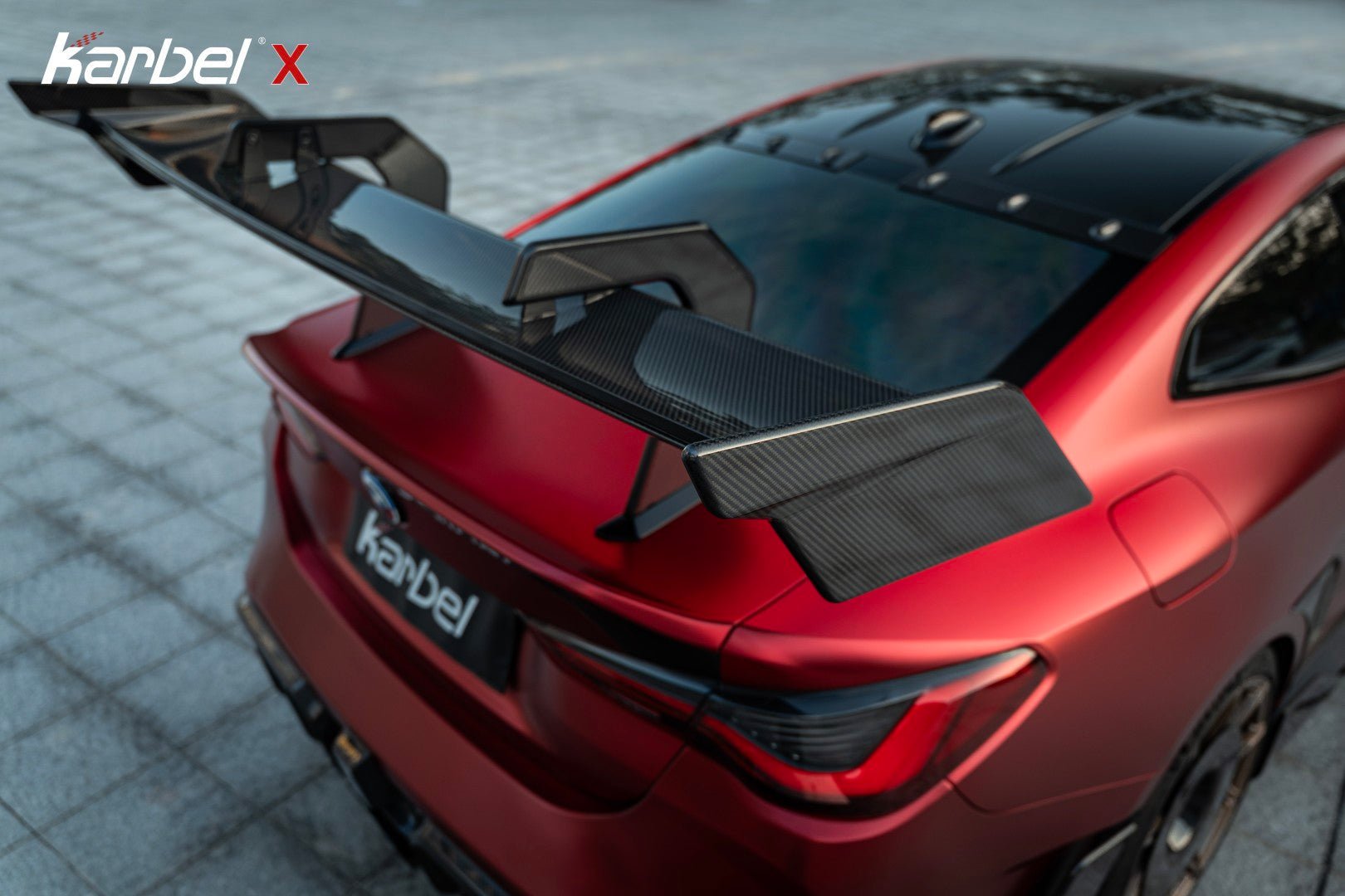 KARBEL - BMW M4 G82 2021 - ON 4 Series G22 M440i 430i 2020 - ON Dry Carbon Fibre (Prepreg) Rear Spoiler Aftermarket Carbon Fiber Part / Bodykit - Robot Bodykits