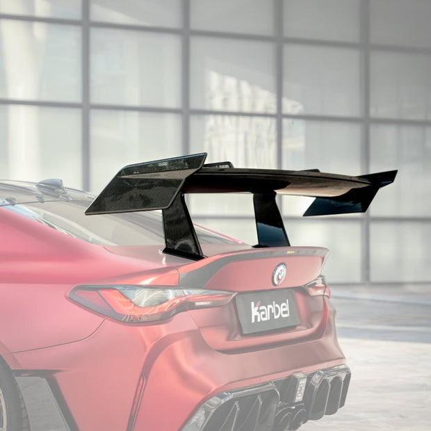 KARBEL - BMW M4 G82 2021 - ON 4 Series G22 M440i 430i 2020 - ON Dry Carbon Fibre (Prepreg) Rear Spoiler Aftermarket Carbon Fiber Part / Bodykit - Robot Bodykits
