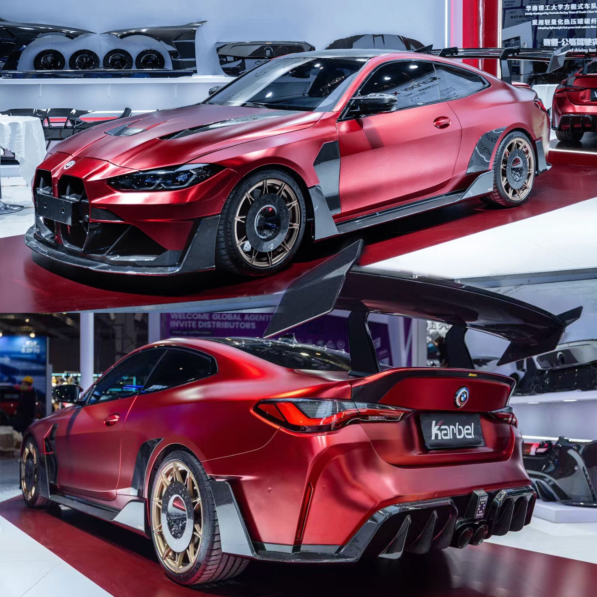 KARBEL - BMW M4 G82 Dry Carbon Fibre (Prepreg) Full Bodykit Conversion V2 Aftermarket Carbon Fiber Part / Bodykit - Robot Bodykits