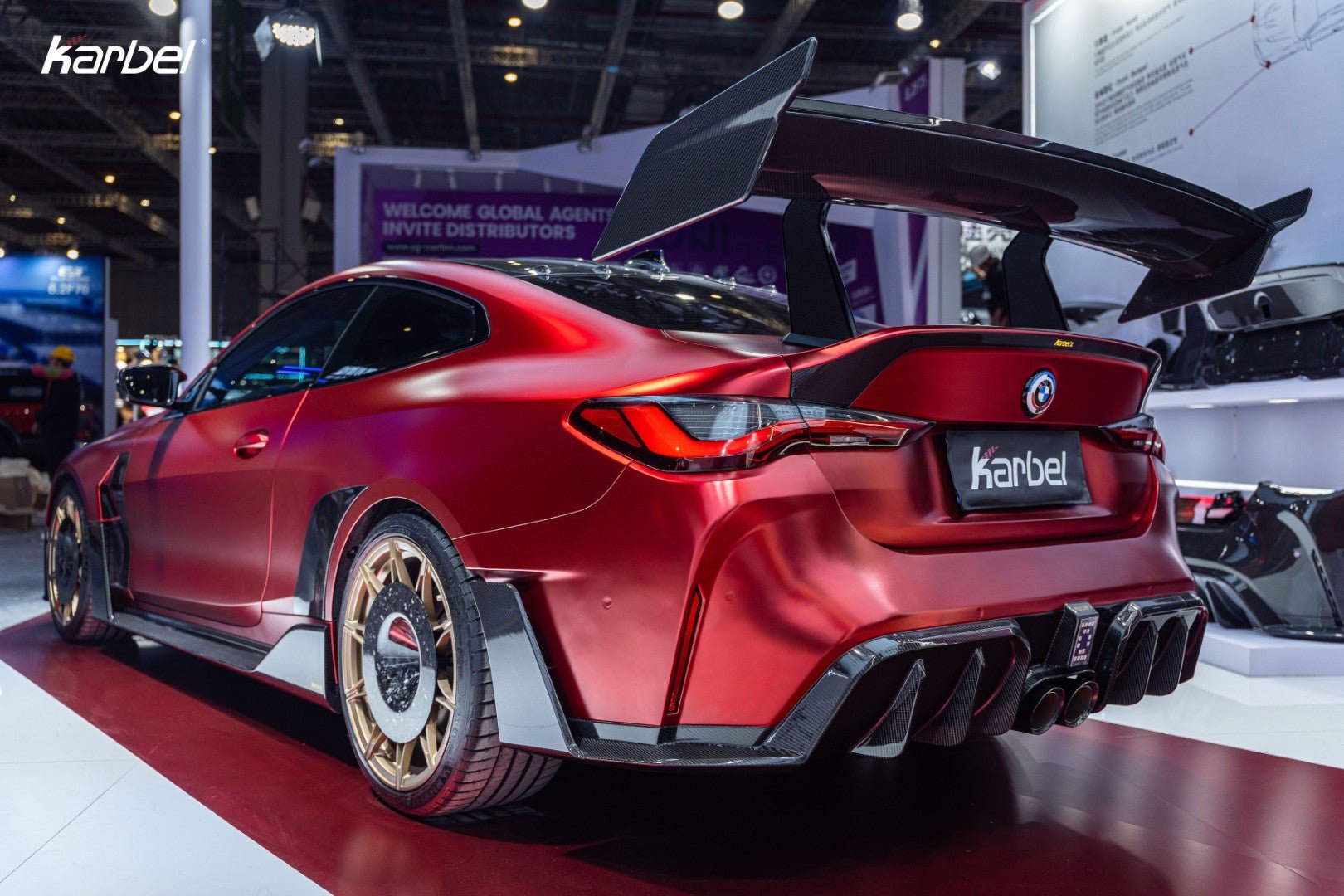 KARBEL - BMW M4 G82 G83 Dry Carbon Fibre (Prepreg) Rear Bumper & Diffuser Aftermarket Carbon Fiber Part / Bodykit - Robot Bodykits