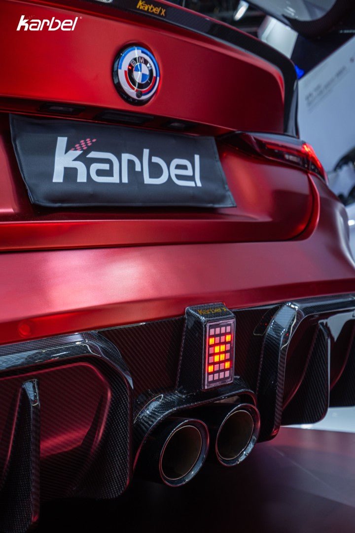 KARBEL - BMW M4 G82 G83 Dry Carbon Fibre (Prepreg) Rear Bumper & Diffuser Aftermarket Carbon Fiber Part / Bodykit - Robot Bodykits