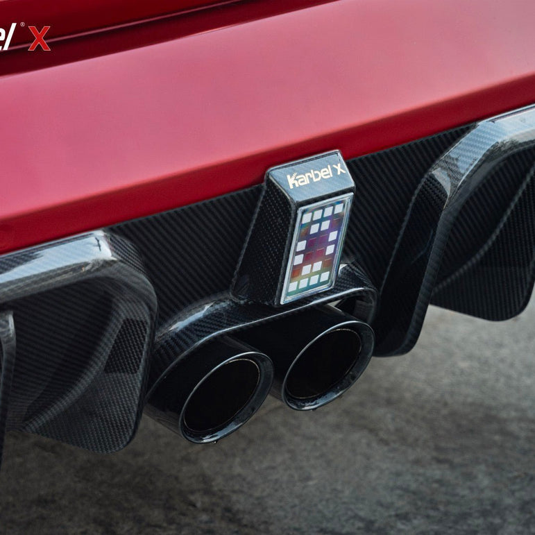 KARBEL - BMW M4 G82 G83 Dry Carbon Fibre (Prepreg) Rear Bumper & Diffuser Aftermarket Carbon Fiber Part / Bodykit - Robot Bodykits