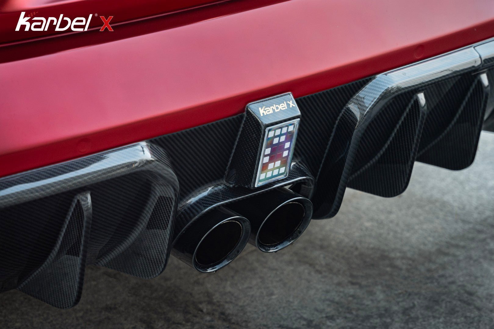KARBEL - BMW M4 G82 G83 Dry Carbon Fibre (Prepreg) Rear Bumper & Diffuser Aftermarket Carbon Fiber Part / Bodykit - Robot Bodykits