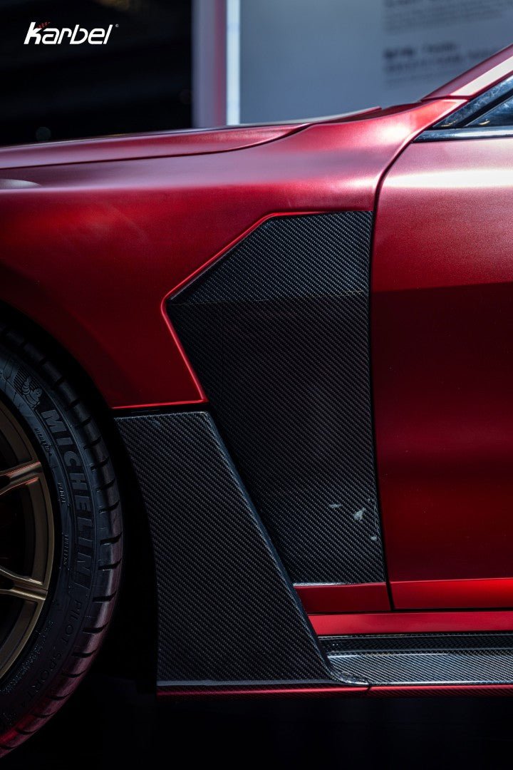 KARBEL - BMW M4 G82 G83 Dry Carbon Fibre (Prepreg) Side Skirts & Wings/Fender Aftermarket Carbon Fiber Part / Bodykit - Robot Bodykits