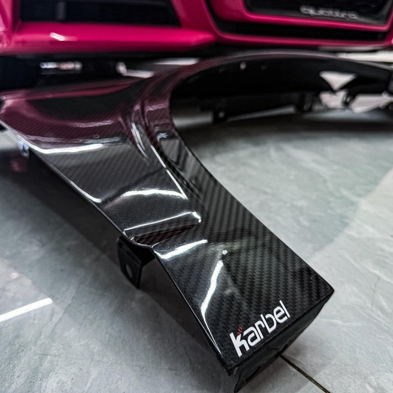 Karbel Carbon Dry Carbon Fiber Front Fenders for Audi A3 S3 8.5V 2017-2020 Sedan Aftermarket Carbon Fiber Part / Bodykit - Robot Bodykits