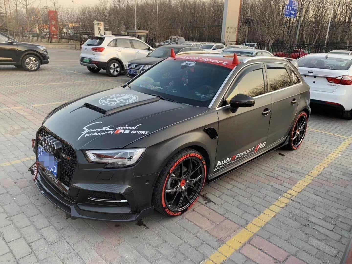 Karbel Dry - Carbon (Prepreg) Carbon Fiber Body Kit for Audi A3/S3 8v Hatchback (S - Line) (2017–2019) Aftermarket Carbon Fiber Part / Bodykit - Robot Bodykits