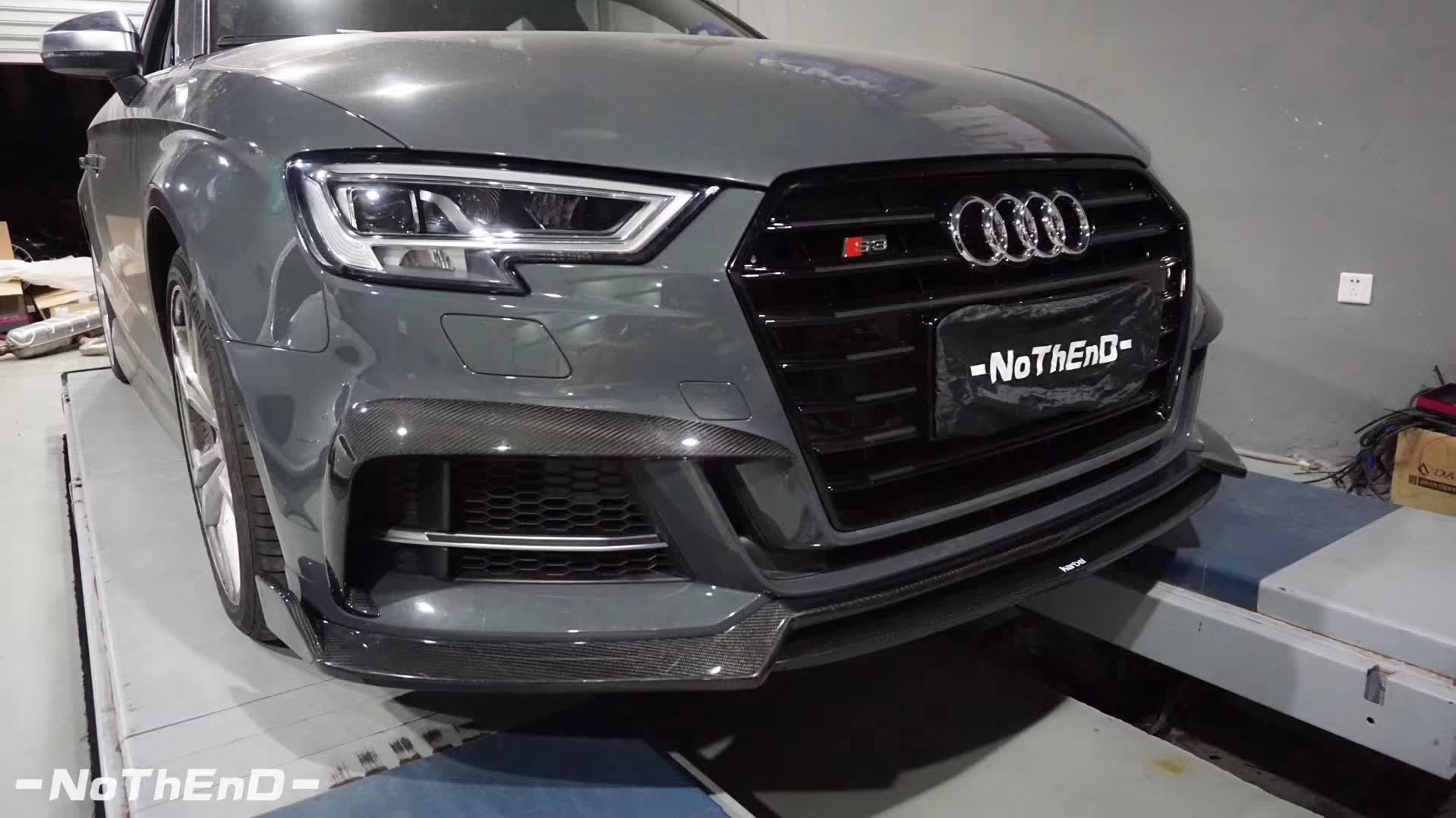 Karbel Dry - Carbon (Prepreg) Carbon Fiber Body Kit for Audi A3/S3 8v Hatchback (S - Line) (2017–2019) Aftermarket Carbon Fiber Part / Bodykit - Robot Bodykits