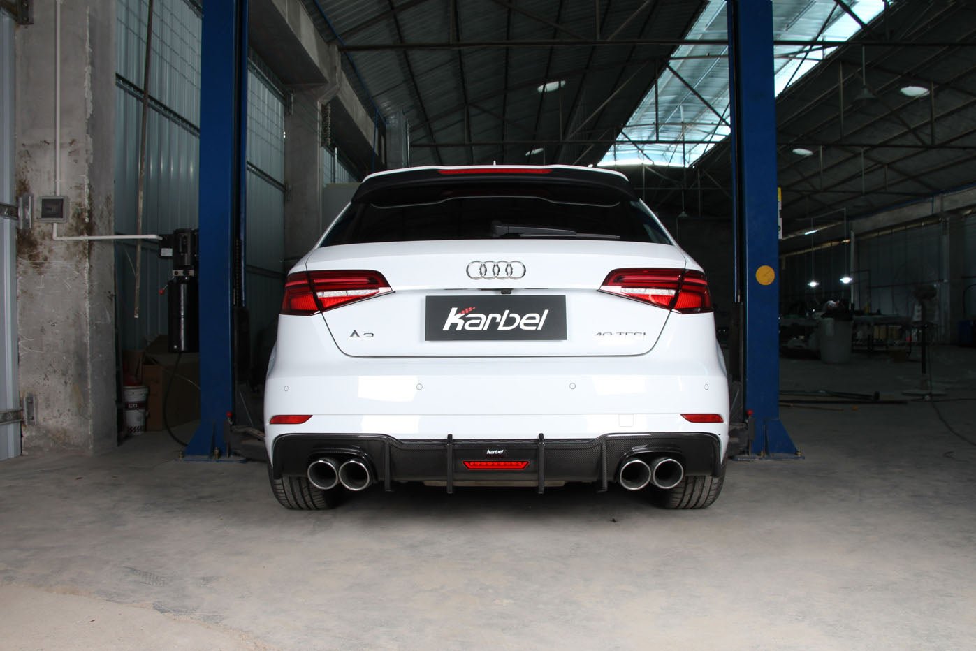 Karbel Dry - Carbon (Prepreg) Carbon Fiber Body Kit for Audi A3/S3 8v Hatchback (S - Line) (2017–2019) Aftermarket Carbon Fiber Part / Bodykit - Robot Bodykits