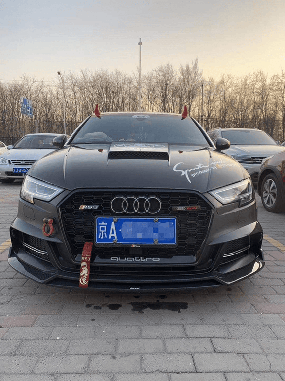 Karbel Dry - Carbon (Prepreg) Carbon Fiber Body Kit for Audi A3/S3 8v Hatchback (S - Line) (2017–2019) Aftermarket Carbon Fiber Part / Bodykit - Robot Bodykits