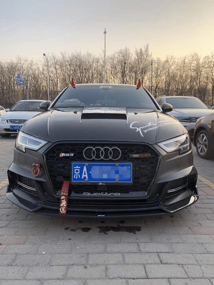 Karbel Dry - Carbon (Prepreg) Carbon Fiber Body Kit for Audi A3/S3 8v Hatchback (S - Line) (2017–2019) Aftermarket Carbon Fiber Part / Bodykit - Robot Bodykits