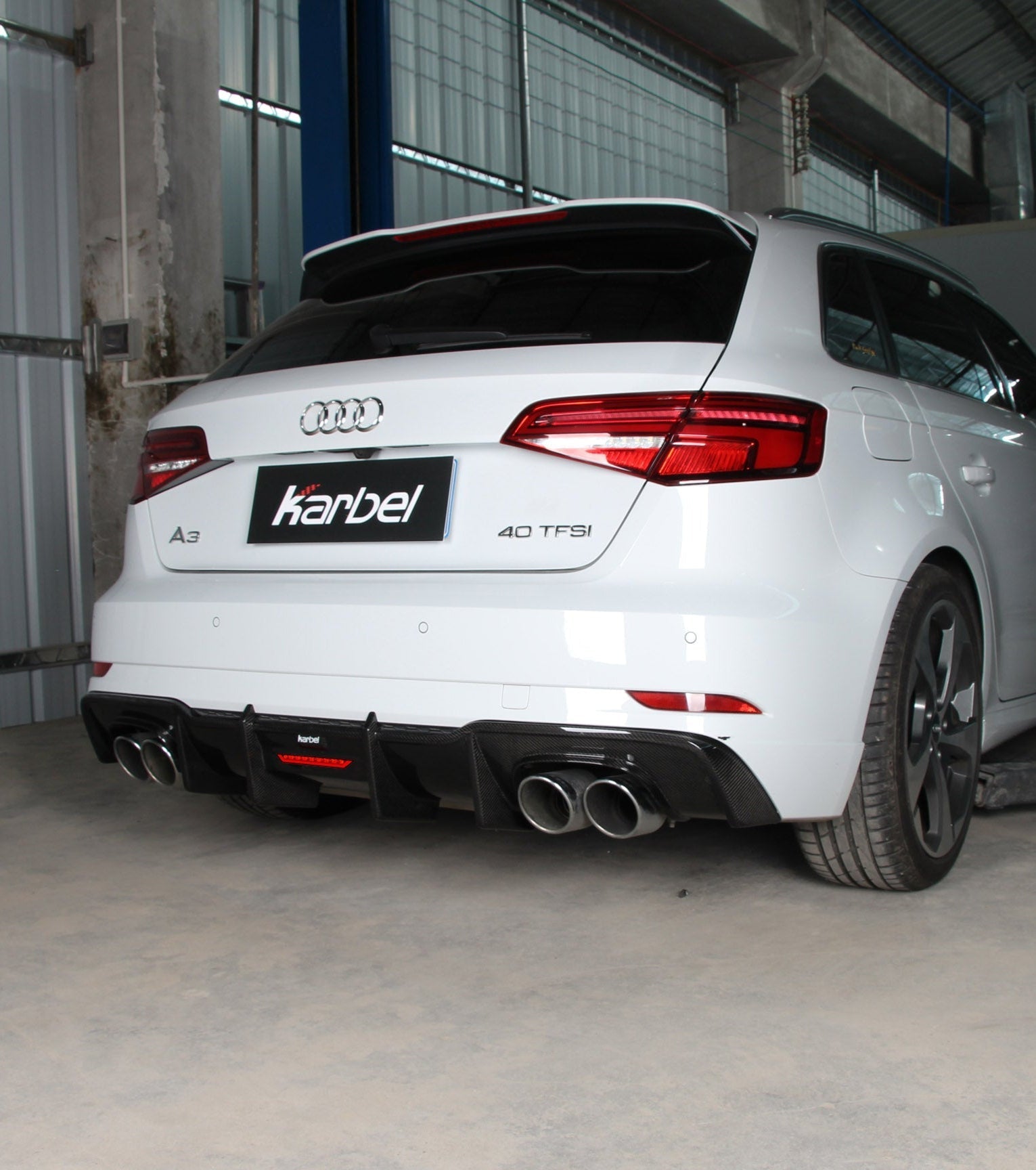 Karbel Dry - Carbon (Prepreg) Carbon Fiber Body Kit for Audi A3/S3 8v Hatchback (S - Line) (2017–2019) Aftermarket Carbon Fiber Part / Bodykit - Robot Bodykits