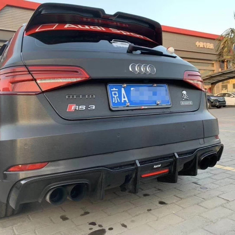 Karbel Dry - Carbon (Prepreg) Carbon Fiber Body Kit for Audi A3/S3 8v Hatchback (S - Line) (2017–2019) Aftermarket Carbon Fiber Part / Bodykit - Robot Bodykits