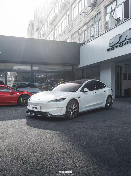 Karbel Model 3 Performance (Highland) Full Dry - Carbon Fibre Bodykit Aftermarket Carbon Fiber Part / Bodykit - Robot Bodykits