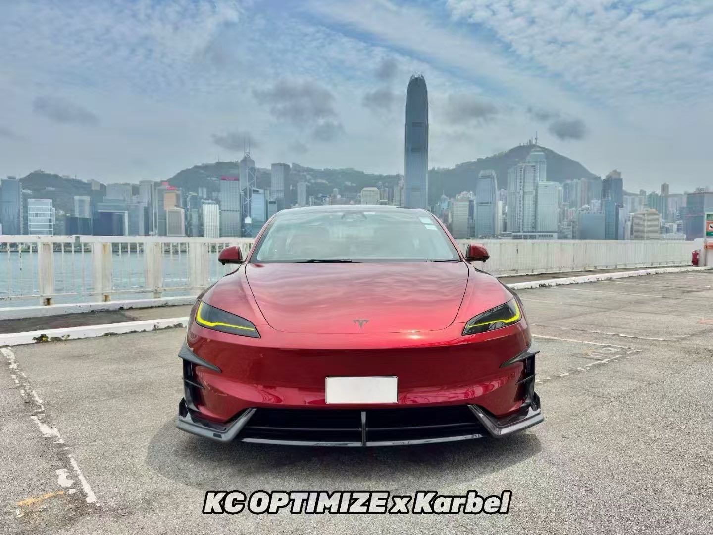Karbel Model 3 Performance (Highland) Full Dry - Carbon Fibre Bodykit Aftermarket Carbon Fiber Part / Bodykit - Robot Bodykits