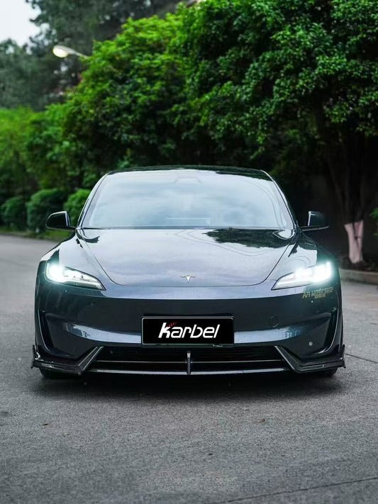 Karbel Model 3 Performance (Highland) Full Dry - Carbon Fibre Bodykit Aftermarket Carbon Fiber Part / Bodykit - Robot Bodykits