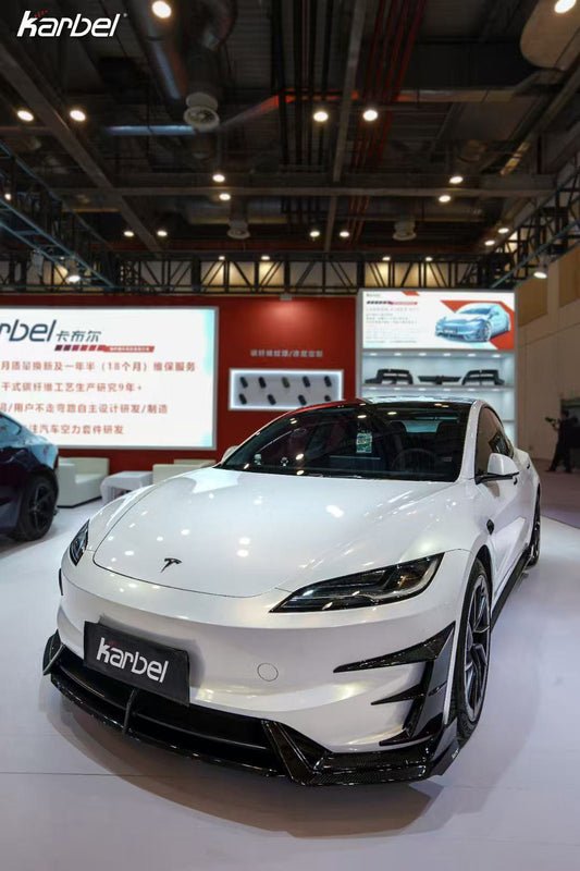 Karbel Model 3 Performance (Highland) Full Dry - Carbon Fibre Bodykit Aftermarket Carbon Fiber Part / Bodykit - Robot Bodykits