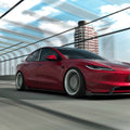 Karbel Pre - preg Carbon Fiber Side Skirts for Tesla Model 3 Highland / P 2024 - ON Aftermarket Carbon Fiber Part / Bodykit - Robot Bodykits