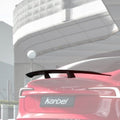 Karbel Pre - preg Carbon Fiber V1 GT Rear Wing for Tesla Model 3 Highland / P 2024 - ON Aftermarket Carbon Fiber Part / Bodykit - Robot Bodykits