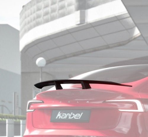 Karbel Pre - preg Carbon Fiber V1 GT Rear Wing for Tesla Model 3 Highland / P 2024 - ON Aftermarket Carbon Fiber Part / Bodykit - Robot Bodykits