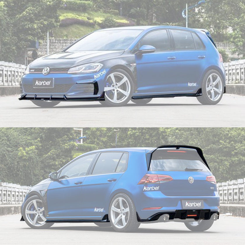KARBEL - Volkswagen Golf GTI Mk7.5 Dry - Carbon Fibre Bodykit Aftermarket Carbon Fiber Part / Bodykit - Robot Bodykits