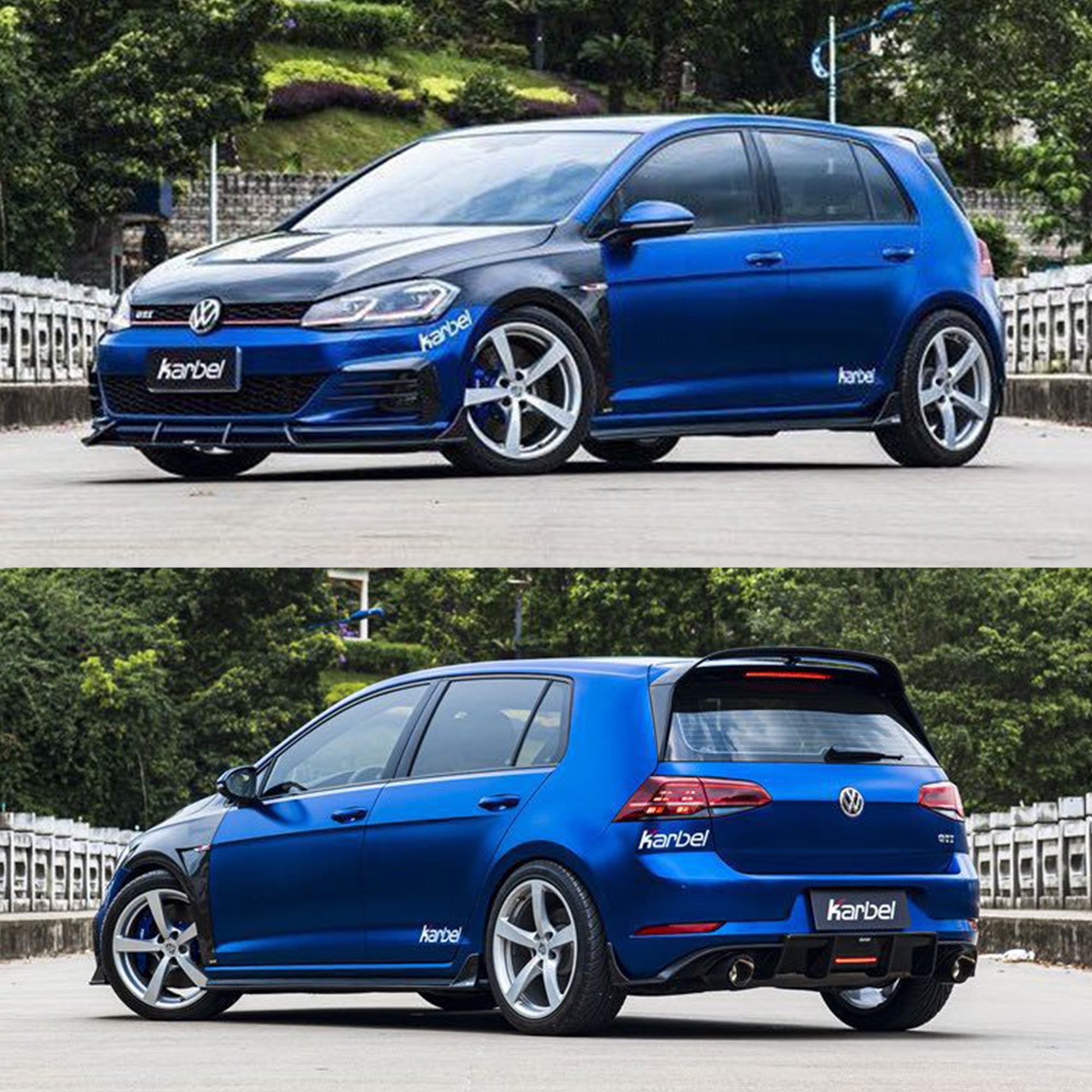 KARBEL - Volkswagen Golf GTI Mk7.5 Dry - Carbon Fibre Bodykit Aftermarket Carbon Fiber Part / Bodykit - Robot Bodykits