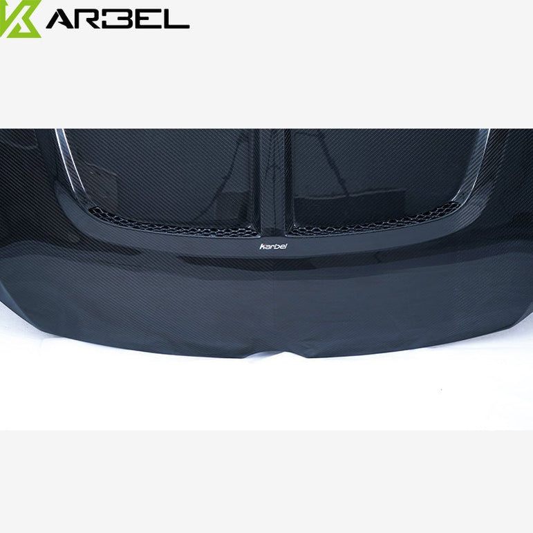 KARBEL - Volkswagen Golf Mk7 Mk7.5 Dry - Carbon Fibre Bonnet / Hood Aftermarket Carbon Fiber Part / Bodykit - Robot Bodykits