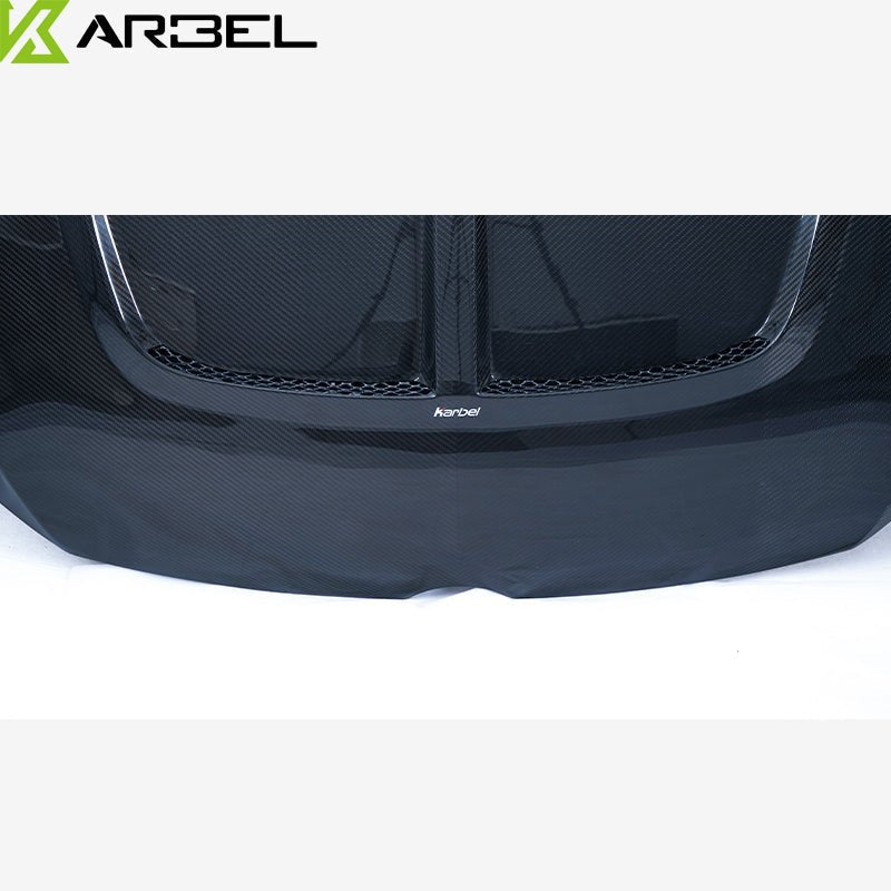 KARBEL - Volkswagen Golf Mk7 Mk7.5 Dry - Carbon Fibre Bonnet / Hood Aftermarket Carbon Fiber Part / Bodykit - Robot Bodykits