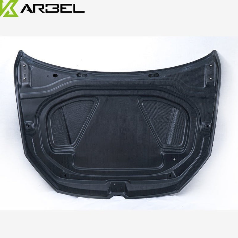 KARBEL - Volkswagen Golf Mk7 Mk7.5 Dry - Carbon Fibre Bonnet / Hood Aftermarket Carbon Fiber Part / Bodykit - Robot Bodykits