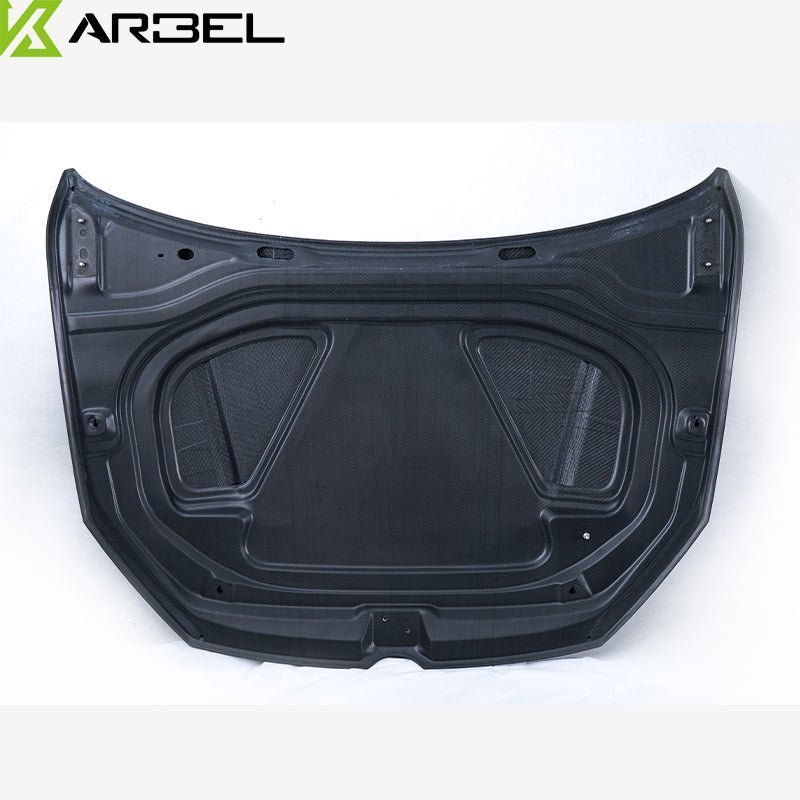 KARBEL - Volkswagen Golf Mk7 Mk7.5 Dry - Carbon Fibre Bonnet / Hood Aftermarket Carbon Fiber Part / Bodykit - Robot Bodykits