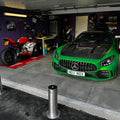 Kid Louis Mercedes Benz C190 AMG GT GTS GTC GTR Dry-Carbon Fiber Hood / Bonnet Black Series Style 2015 - 2021 Aftermarket Carbon Fiber Part / Bodykit - Robot Bodykits