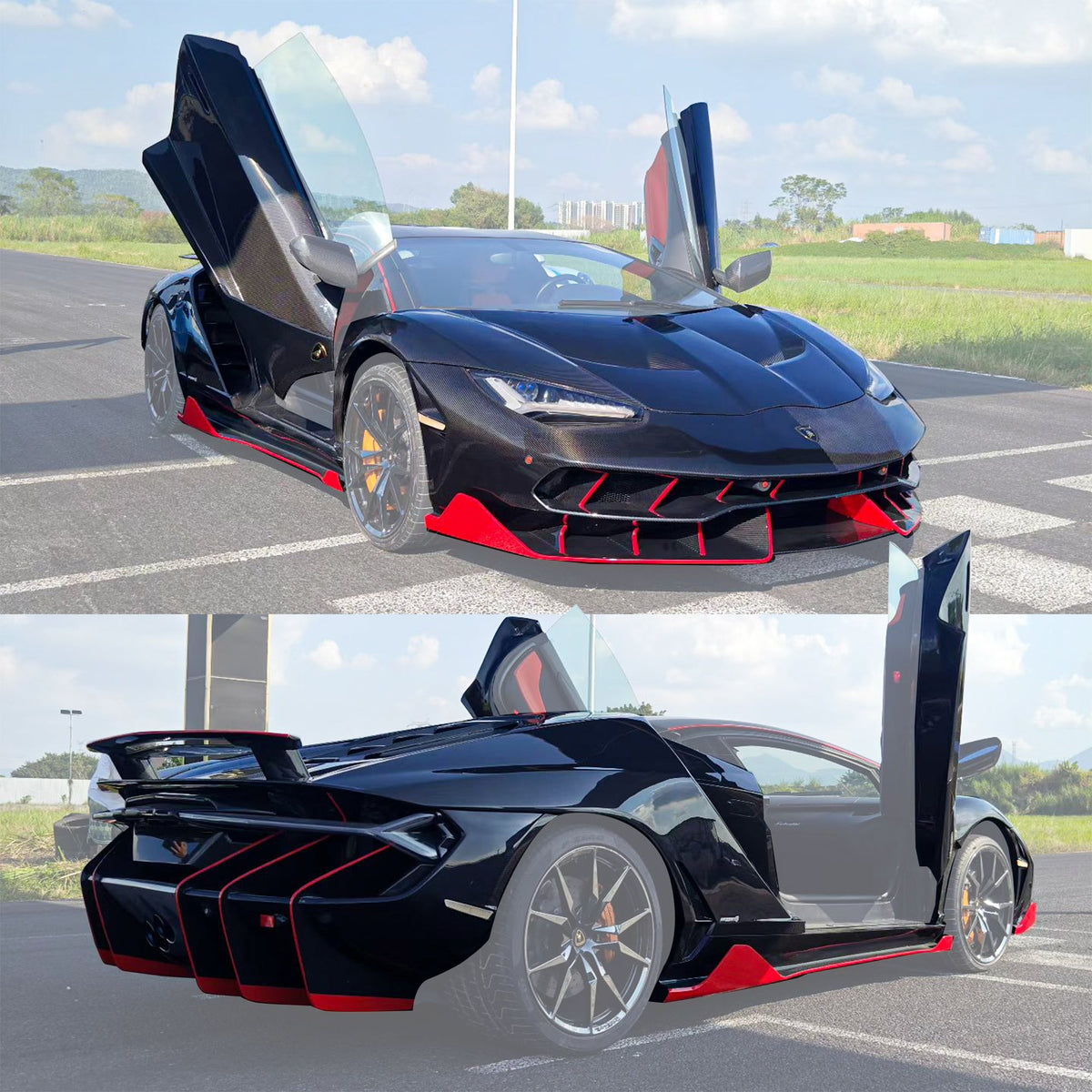 Lamborghini Aventador LP700, LP720 & LP750 (2011-2022) to Centenario Style Full Carbon Fibre Body Kit Conversion Aftermarket Carbon Fiber Part / Bodykit - Robot Bodykits